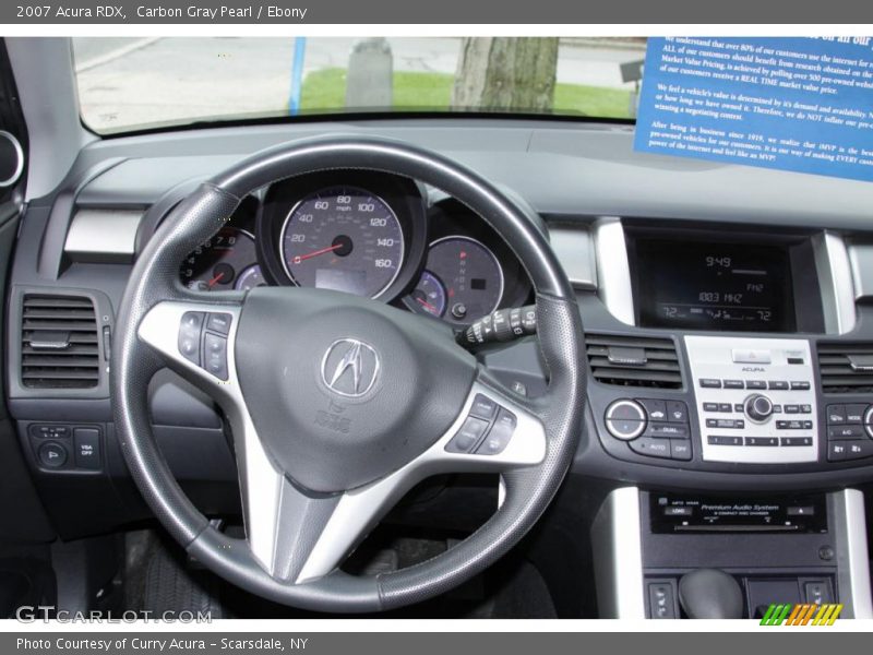 Carbon Gray Pearl / Ebony 2007 Acura RDX