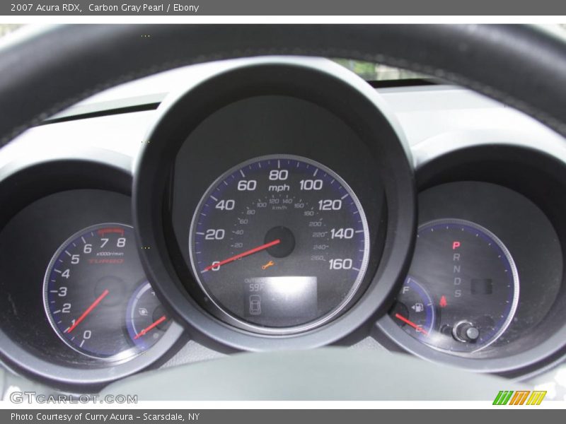 Carbon Gray Pearl / Ebony 2007 Acura RDX
