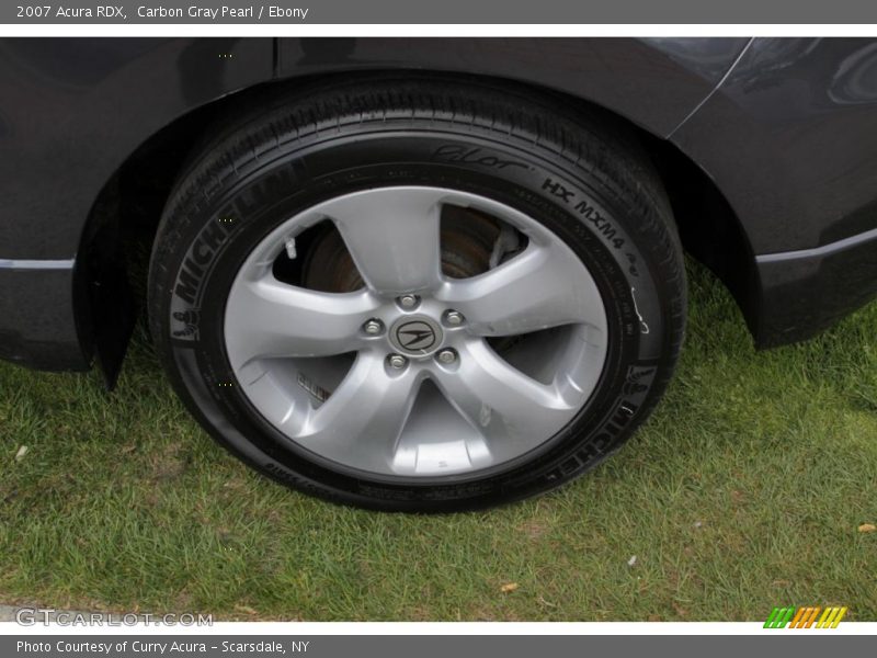 Carbon Gray Pearl / Ebony 2007 Acura RDX