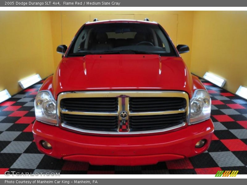 Flame Red / Medium Slate Gray 2005 Dodge Durango SLT 4x4