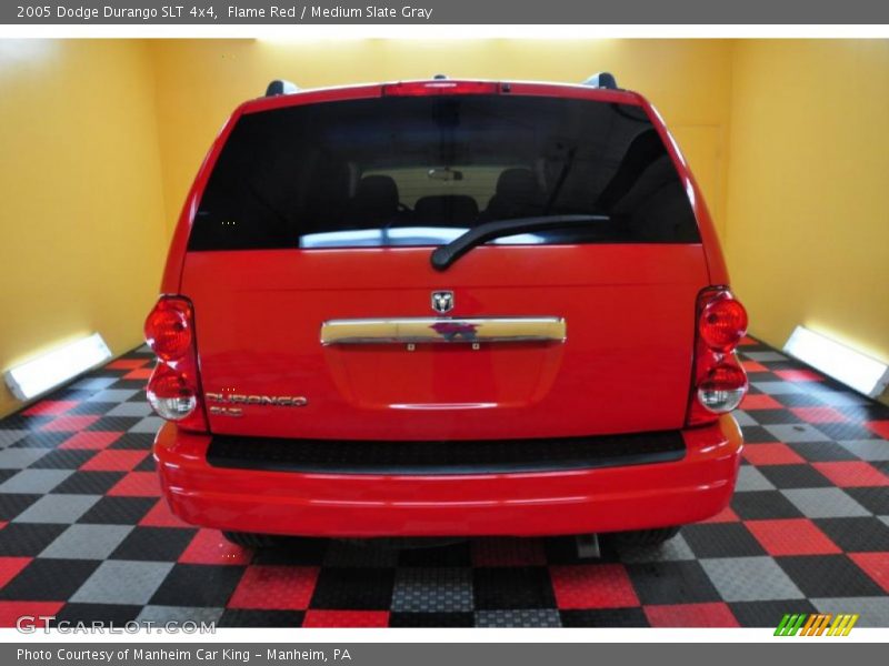 Flame Red / Medium Slate Gray 2005 Dodge Durango SLT 4x4