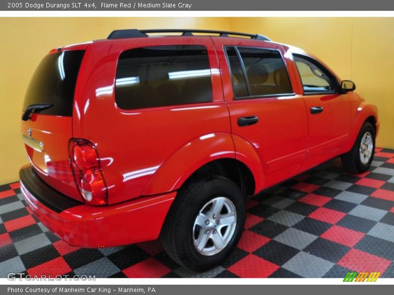 Flame Red / Medium Slate Gray 2005 Dodge Durango SLT 4x4
