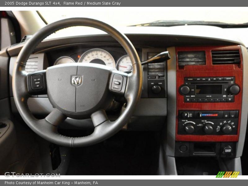 Flame Red / Medium Slate Gray 2005 Dodge Durango SLT 4x4