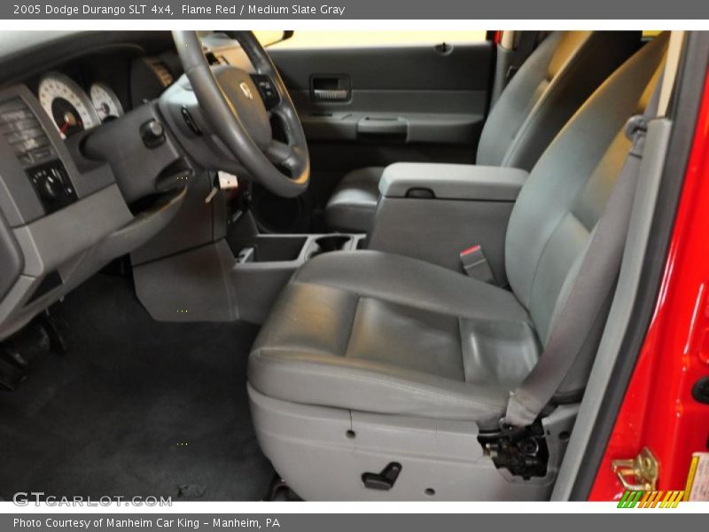 Flame Red / Medium Slate Gray 2005 Dodge Durango SLT 4x4