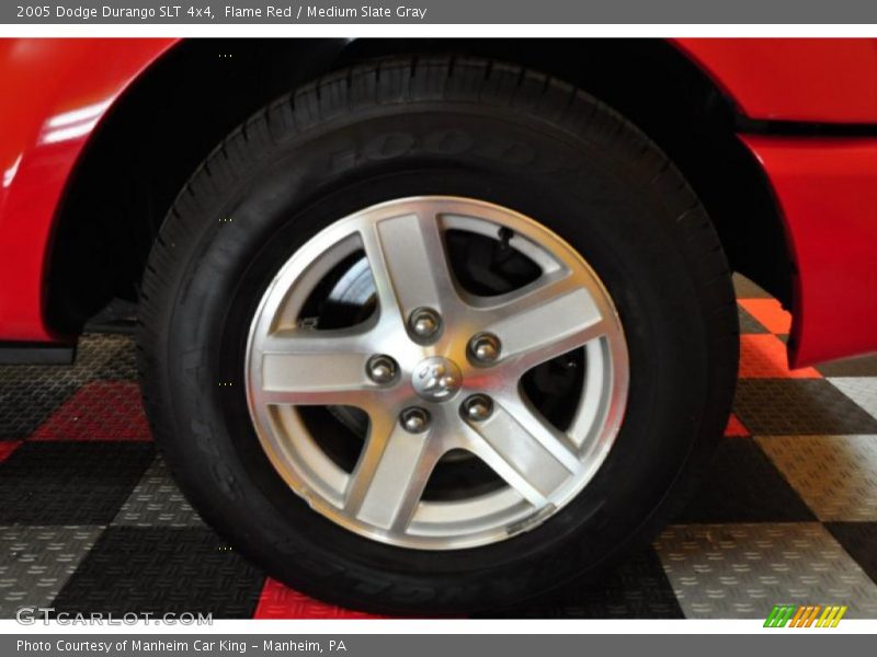 Flame Red / Medium Slate Gray 2005 Dodge Durango SLT 4x4