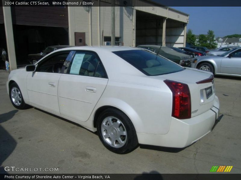 White Diamond / Ebony 2004 Cadillac CTS Sedan