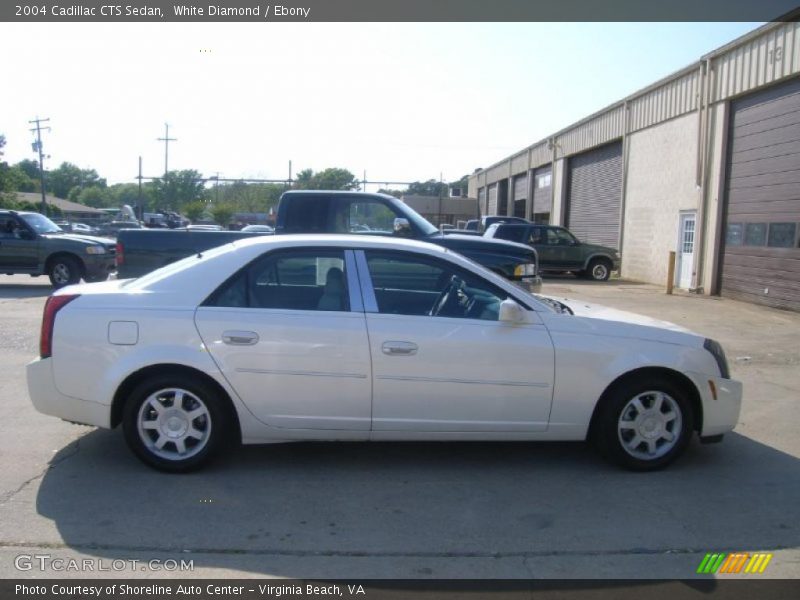 White Diamond / Ebony 2004 Cadillac CTS Sedan
