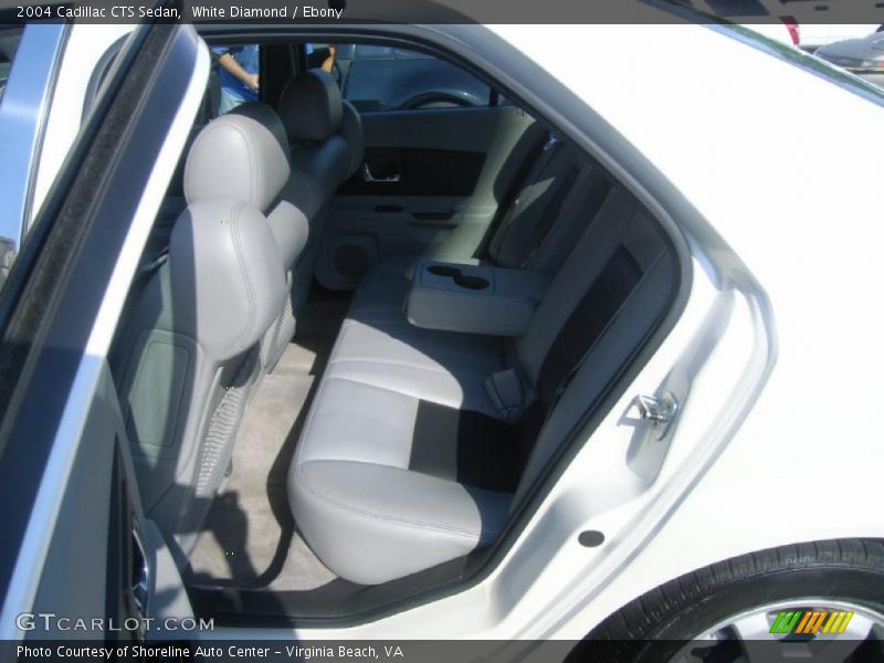 White Diamond / Ebony 2004 Cadillac CTS Sedan