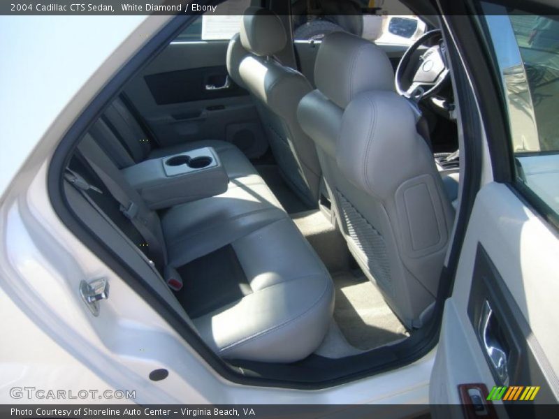 White Diamond / Ebony 2004 Cadillac CTS Sedan