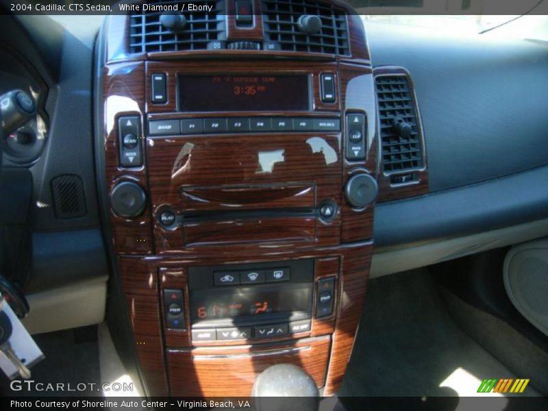 White Diamond / Ebony 2004 Cadillac CTS Sedan