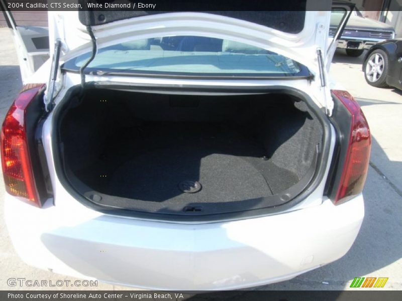 White Diamond / Ebony 2004 Cadillac CTS Sedan