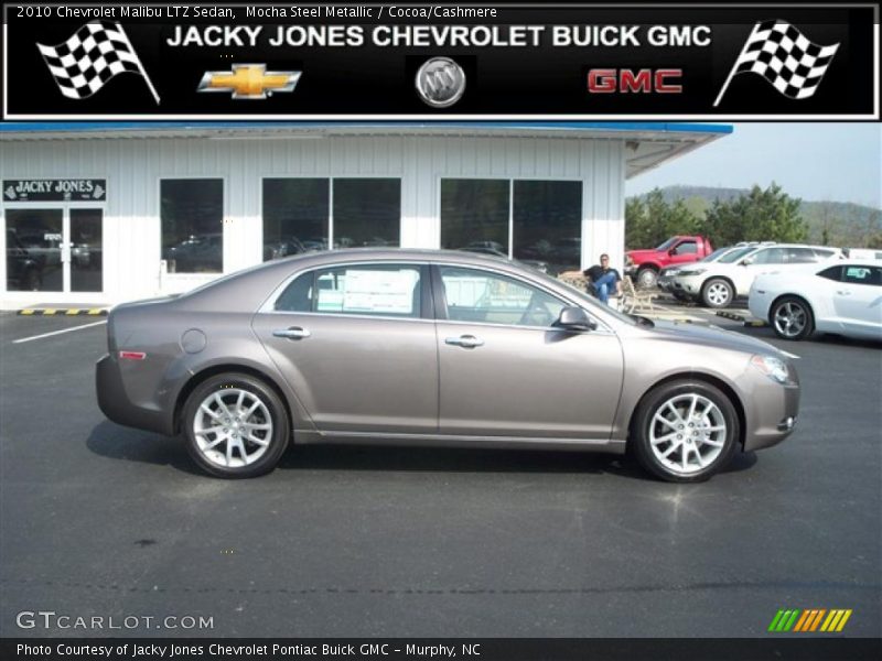 Mocha Steel Metallic / Cocoa/Cashmere 2010 Chevrolet Malibu LTZ Sedan