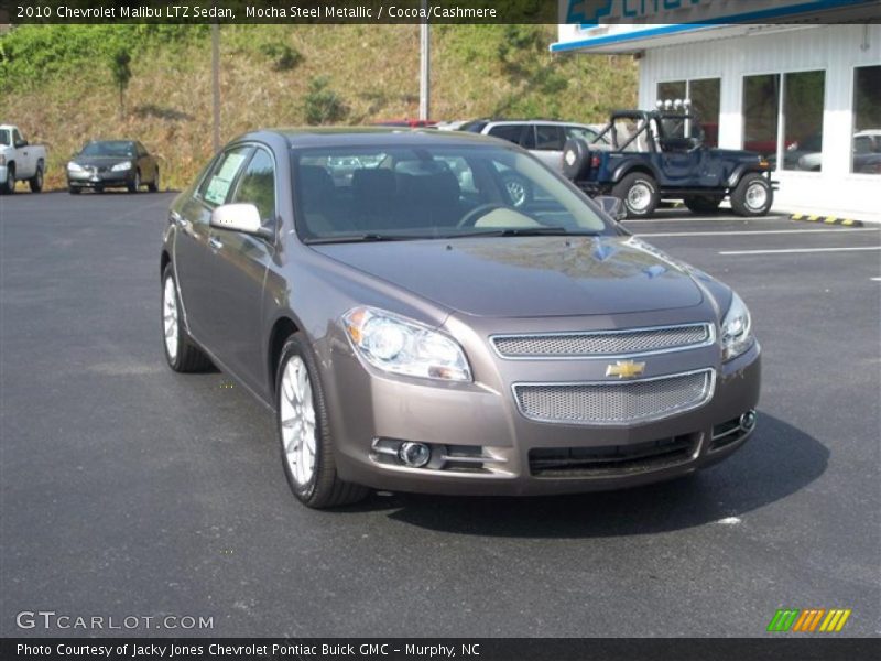 Mocha Steel Metallic / Cocoa/Cashmere 2010 Chevrolet Malibu LTZ Sedan
