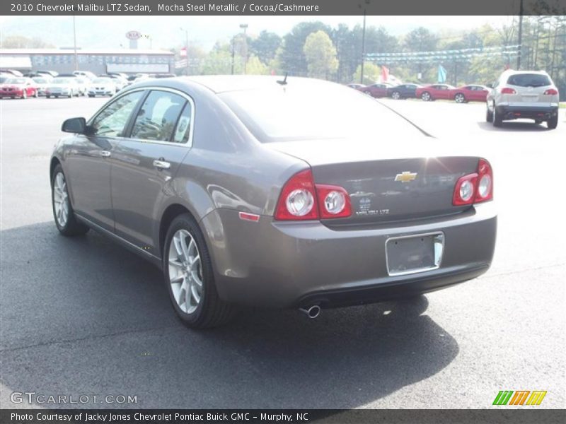 Mocha Steel Metallic / Cocoa/Cashmere 2010 Chevrolet Malibu LTZ Sedan