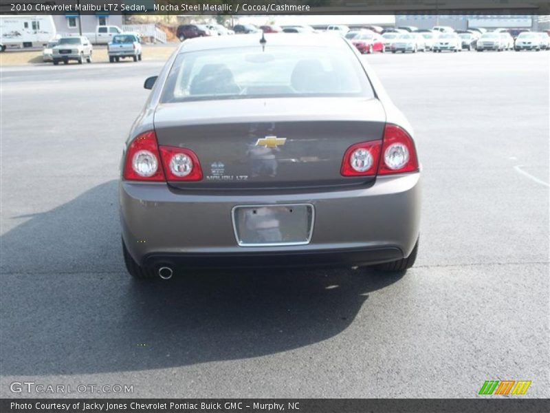 Mocha Steel Metallic / Cocoa/Cashmere 2010 Chevrolet Malibu LTZ Sedan
