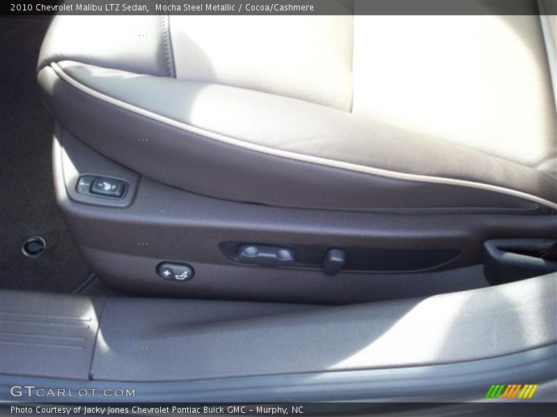 Mocha Steel Metallic / Cocoa/Cashmere 2010 Chevrolet Malibu LTZ Sedan