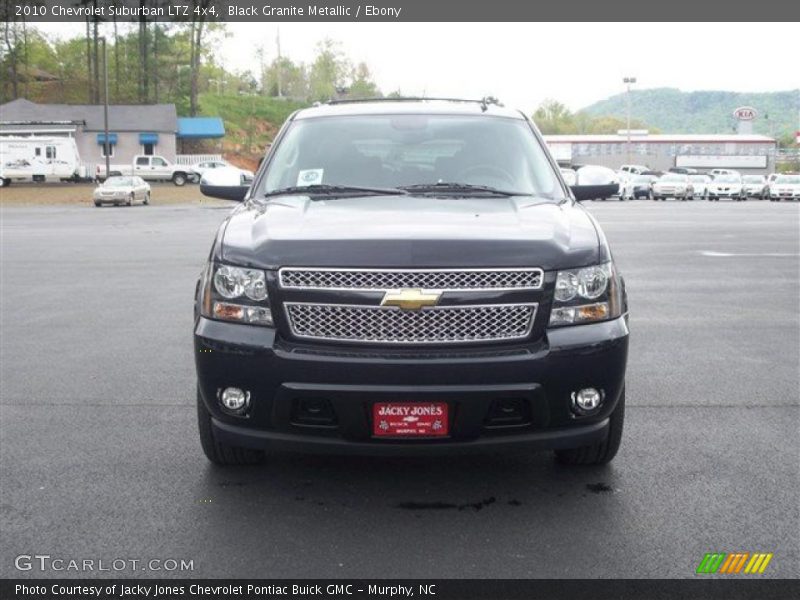 Black Granite Metallic / Ebony 2010 Chevrolet Suburban LTZ 4x4