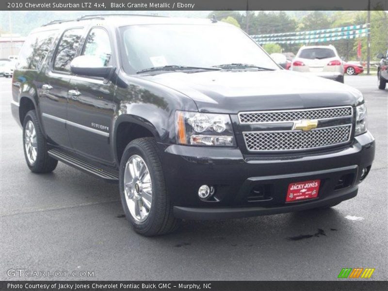 Black Granite Metallic / Ebony 2010 Chevrolet Suburban LTZ 4x4