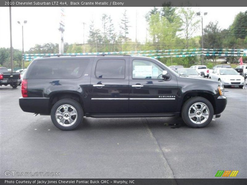 Black Granite Metallic / Ebony 2010 Chevrolet Suburban LTZ 4x4