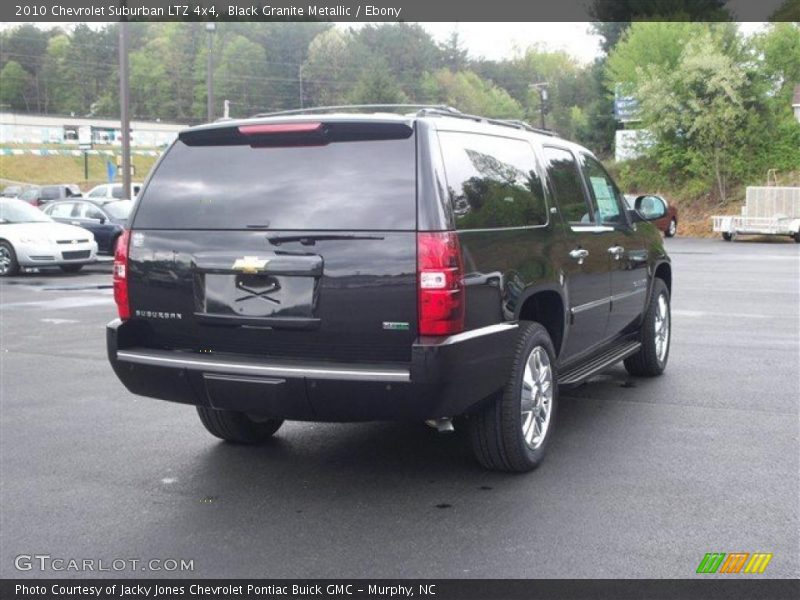 Black Granite Metallic / Ebony 2010 Chevrolet Suburban LTZ 4x4