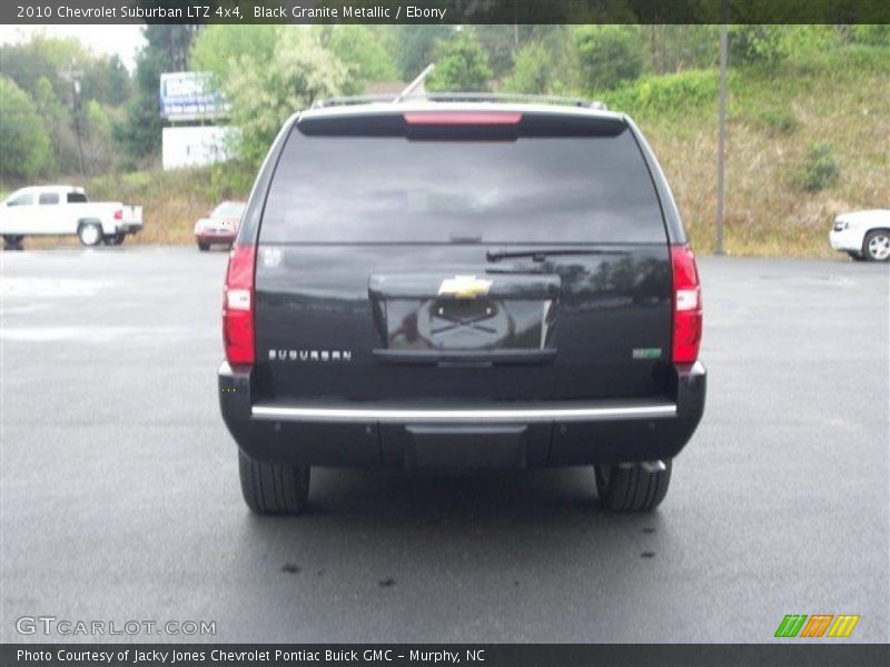 Black Granite Metallic / Ebony 2010 Chevrolet Suburban LTZ 4x4