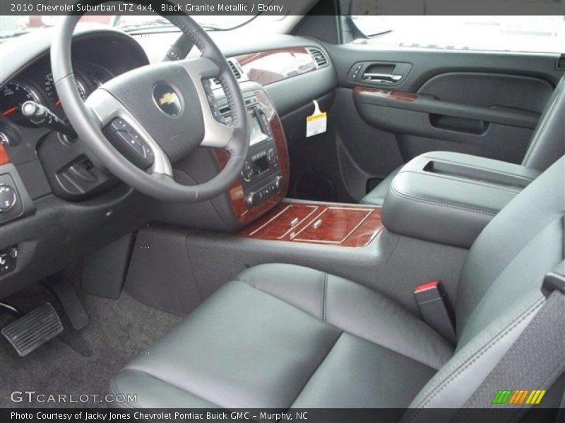Black Granite Metallic / Ebony 2010 Chevrolet Suburban LTZ 4x4