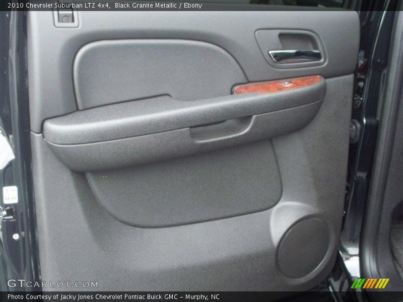 Black Granite Metallic / Ebony 2010 Chevrolet Suburban LTZ 4x4