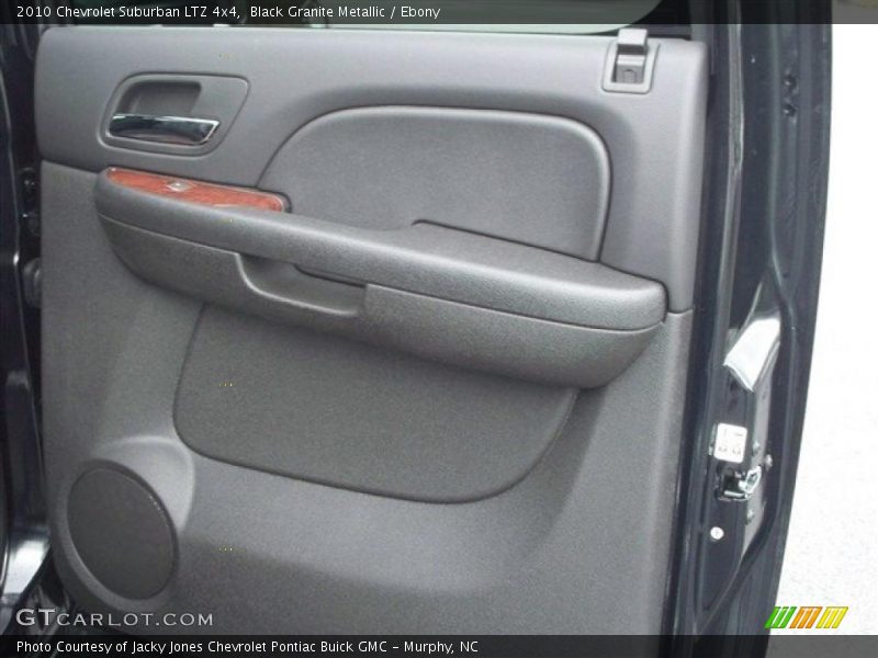 Black Granite Metallic / Ebony 2010 Chevrolet Suburban LTZ 4x4