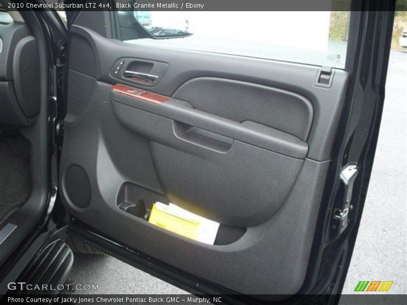 Black Granite Metallic / Ebony 2010 Chevrolet Suburban LTZ 4x4