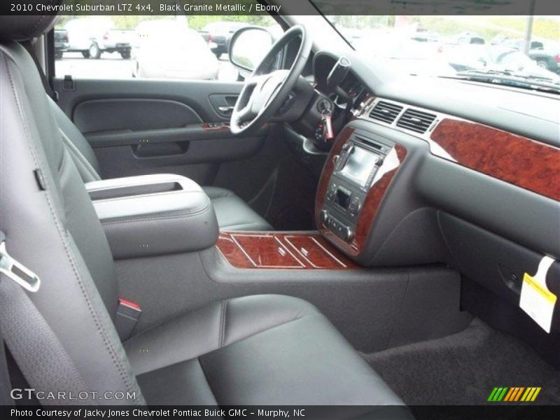 Black Granite Metallic / Ebony 2010 Chevrolet Suburban LTZ 4x4