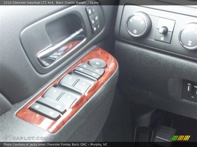 Black Granite Metallic / Ebony 2010 Chevrolet Suburban LTZ 4x4