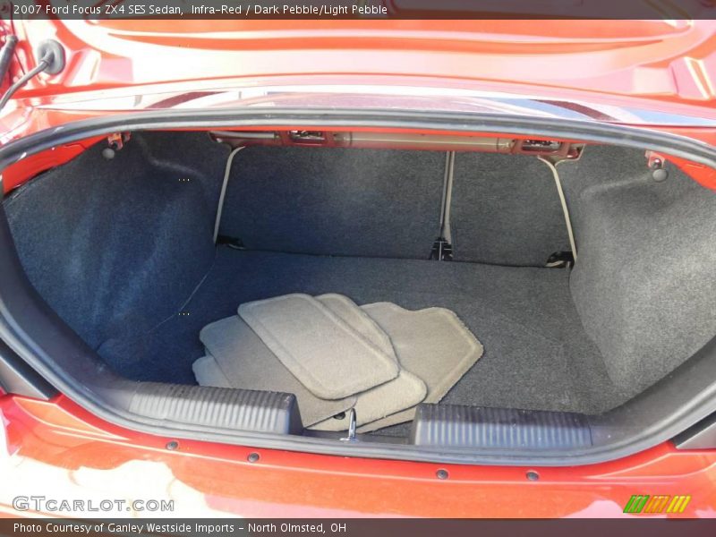 Infra-Red / Dark Pebble/Light Pebble 2007 Ford Focus ZX4 SES Sedan