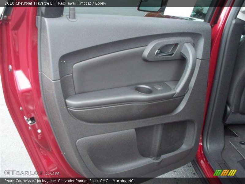 Red Jewel Tintcoat / Ebony 2010 Chevrolet Traverse LT