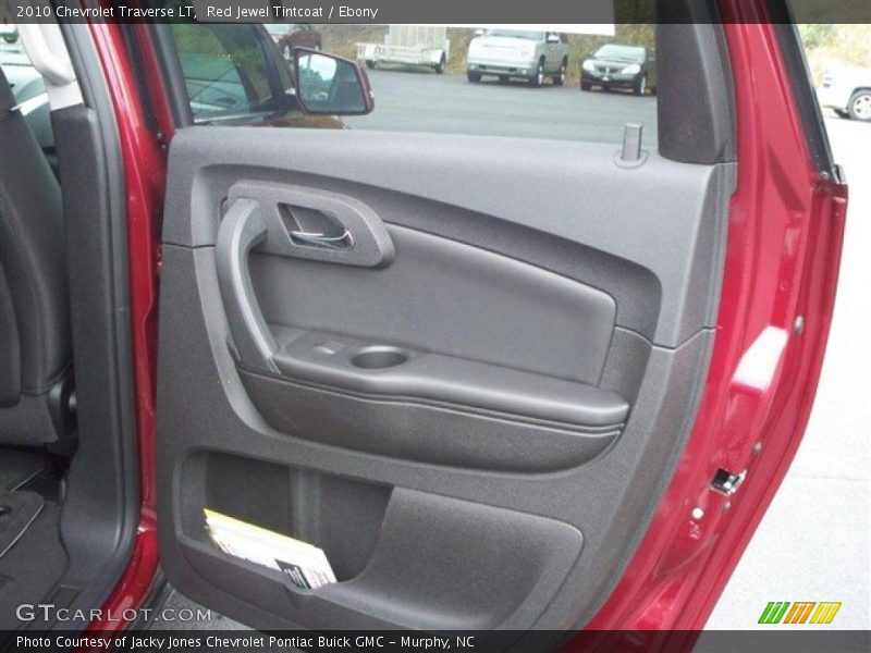 Red Jewel Tintcoat / Ebony 2010 Chevrolet Traverse LT