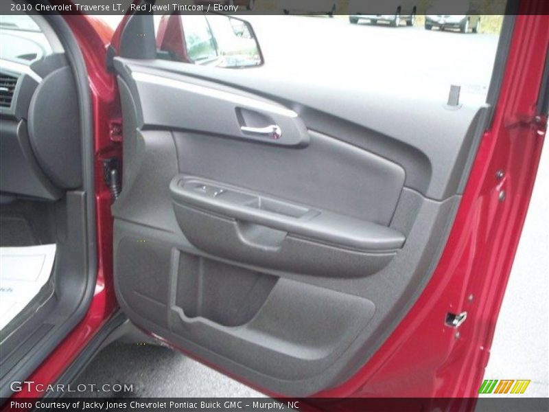 Red Jewel Tintcoat / Ebony 2010 Chevrolet Traverse LT