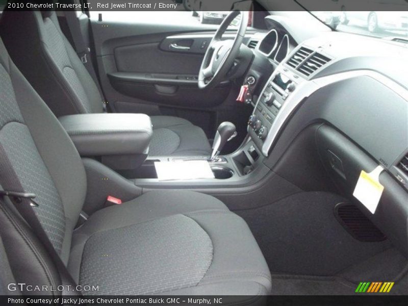 Red Jewel Tintcoat / Ebony 2010 Chevrolet Traverse LT