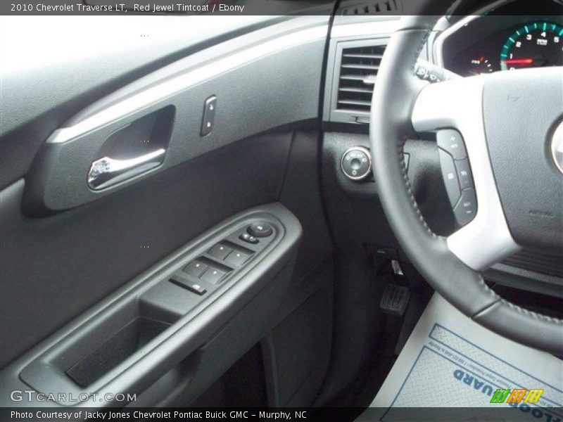 Red Jewel Tintcoat / Ebony 2010 Chevrolet Traverse LT