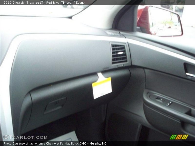 Red Jewel Tintcoat / Ebony 2010 Chevrolet Traverse LT