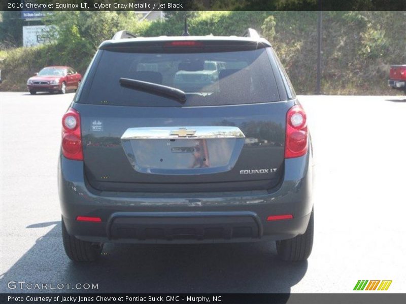 Cyber Gray Metallic / Jet Black 2010 Chevrolet Equinox LT