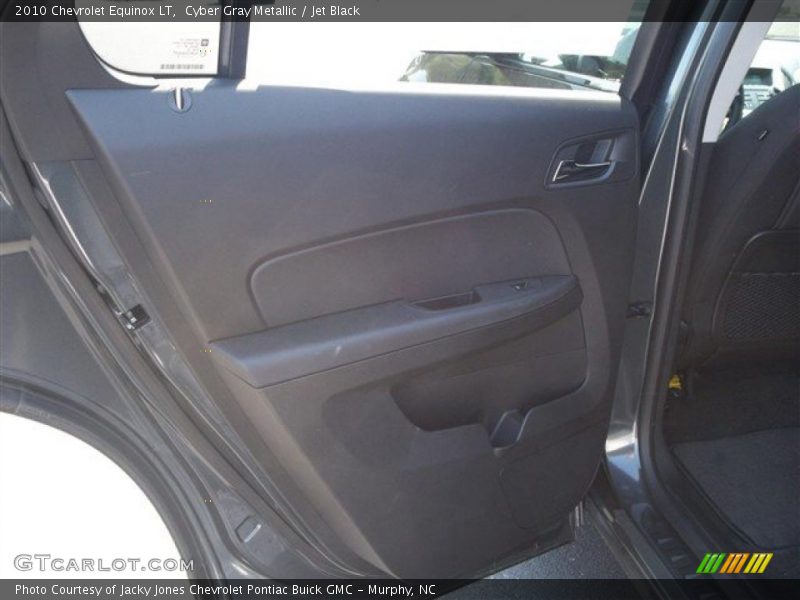 Cyber Gray Metallic / Jet Black 2010 Chevrolet Equinox LT