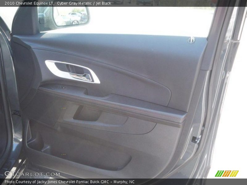 Cyber Gray Metallic / Jet Black 2010 Chevrolet Equinox LT