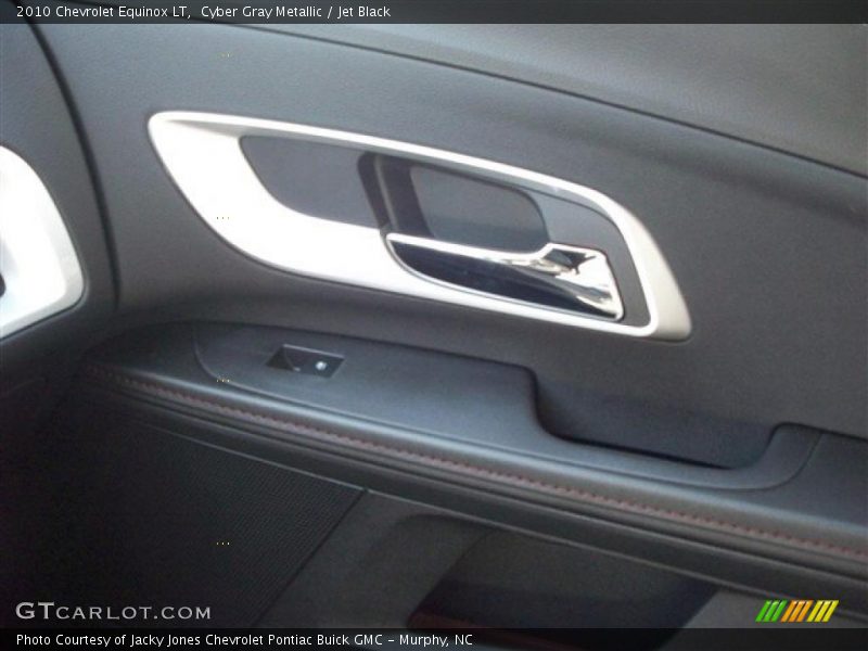 Cyber Gray Metallic / Jet Black 2010 Chevrolet Equinox LT