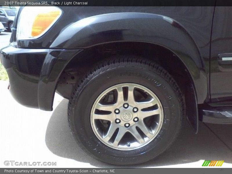 Black / Light Charcoal 2007 Toyota Sequoia SR5