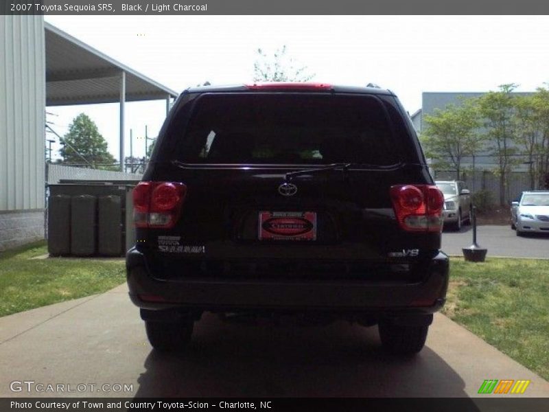 Black / Light Charcoal 2007 Toyota Sequoia SR5