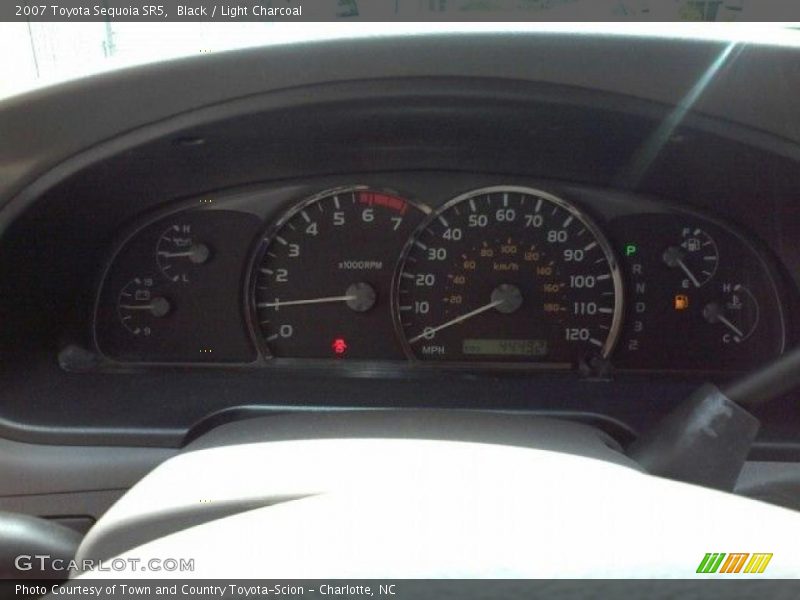 Black / Light Charcoal 2007 Toyota Sequoia SR5