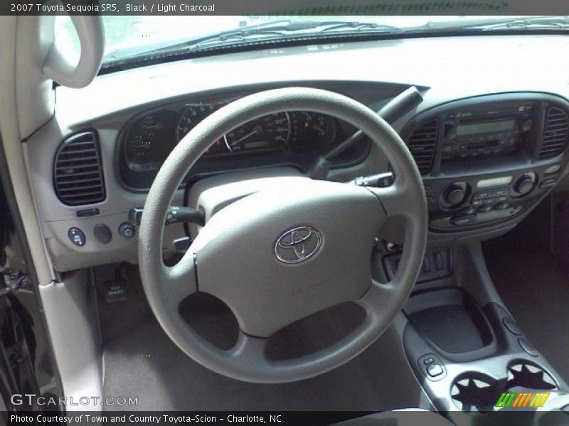 Black / Light Charcoal 2007 Toyota Sequoia SR5