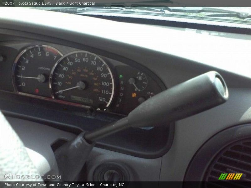 Black / Light Charcoal 2007 Toyota Sequoia SR5