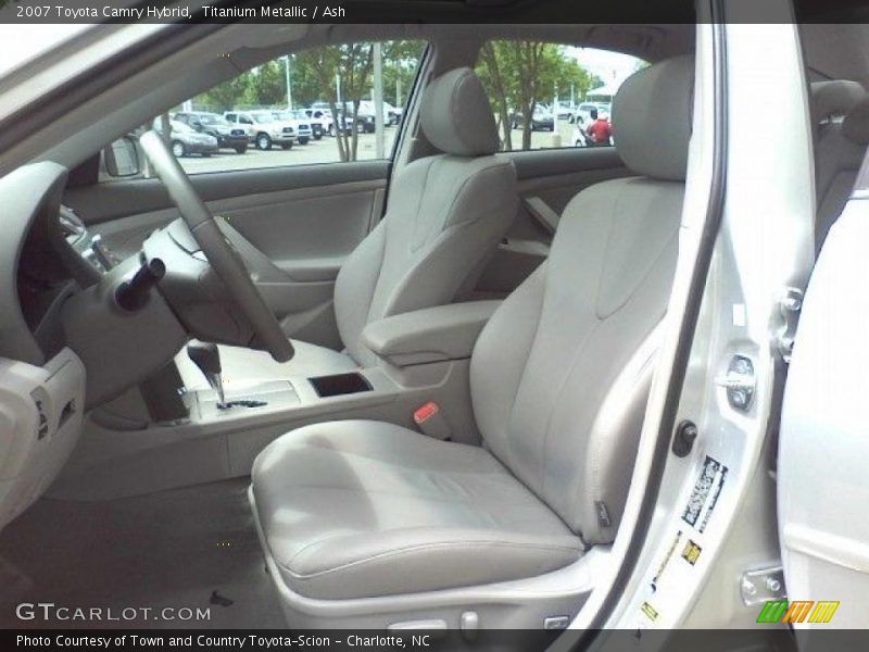 Titanium Metallic / Ash 2007 Toyota Camry Hybrid