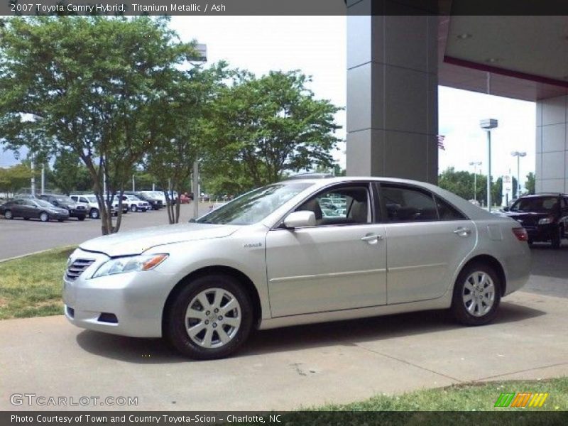 Titanium Metallic / Ash 2007 Toyota Camry Hybrid