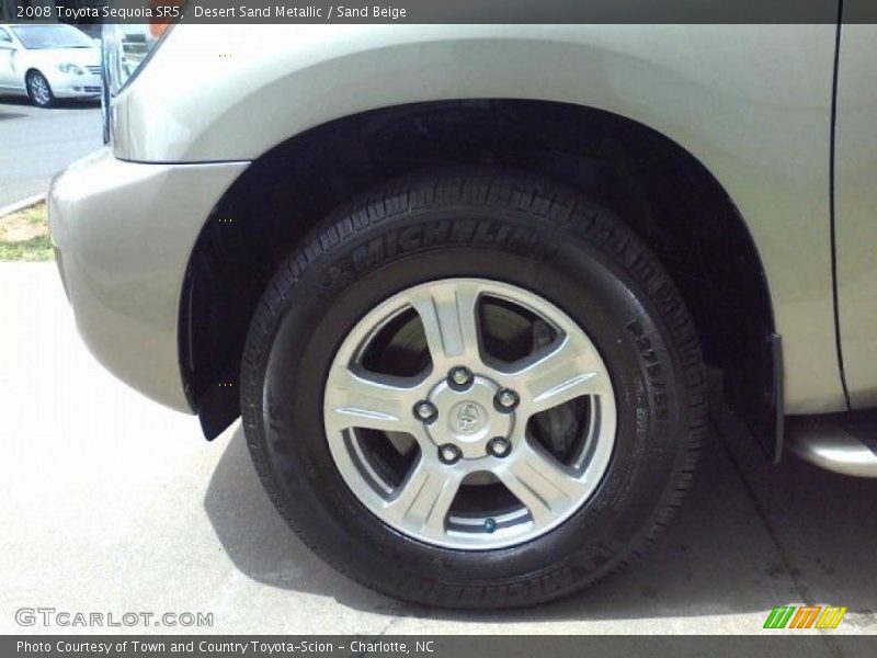 Desert Sand Metallic / Sand Beige 2008 Toyota Sequoia SR5